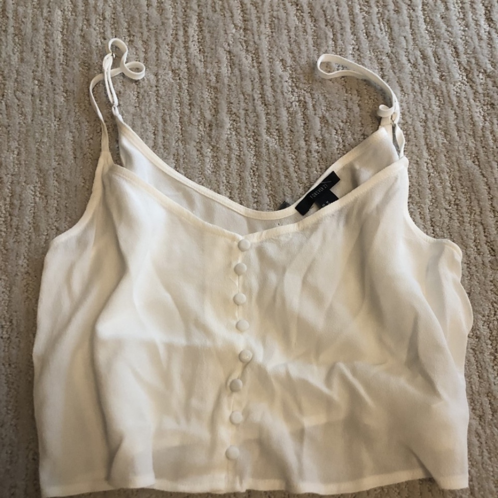 Button Tank Top